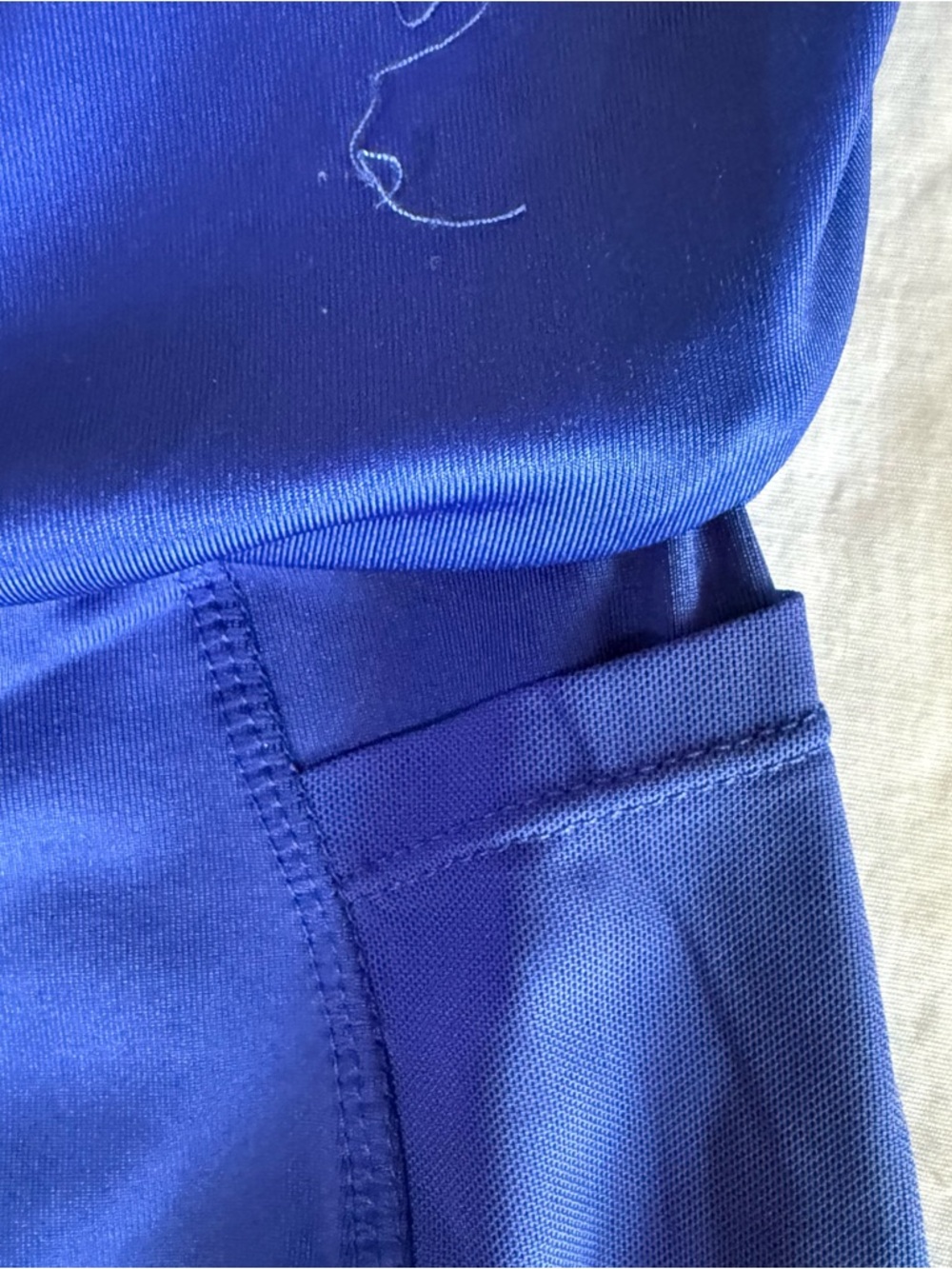 Kastel Denmark Skort Royal Blue Floral UV Protection Size Medium Activewear - Picture 3 of 9